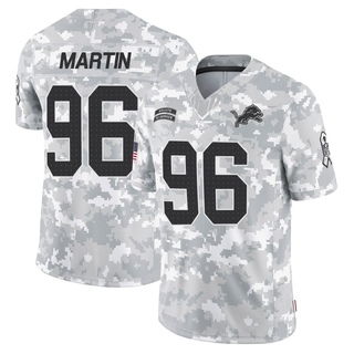 Limited Brodric Martin Men's Detroit Lions 2024 Salute to Service Jersey - Arctic Camo