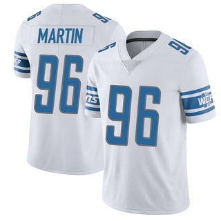 Limited Brodric Martin Men's Detroit Lions Vapor Untouchable Jersey - White