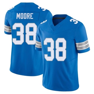 Limited C.J. Moore Men's Detroit Lions Vapor F.U.S.E. 2nd Jersey - Blue