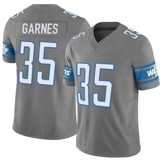 Limited Chelen Garnes Men's Detroit Lions Silver Vapor F.U.S.E. Jersey