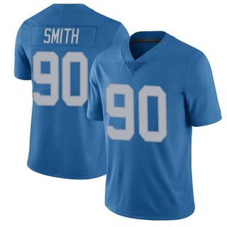 Limited Chris Smith Men's Detroit Lions Throwback Vapor Untouchable Jersey - Blue