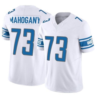 Limited Christian Mahogany Men's Detroit Lions Vapor F.U.S.E. Jersey - White