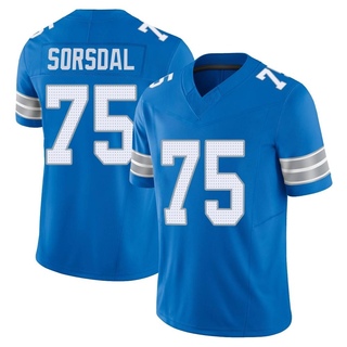 Limited Colby Sorsdal Youth Detroit Lions Vapor F.U.S.E. 2nd Jersey - Blue