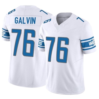 Limited Connor Galvin Men's Detroit Lions Vapor F.U.S.E. Jersey - White