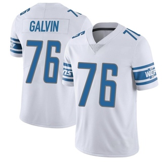 Limited Connor Galvin Men's Detroit Lions Vapor Untouchable Jersey - White