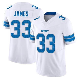 Limited Craig James Men's Detroit Lions Vapor F.U.S.E. 2nd Jersey - White