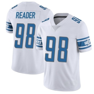 Limited DJ Reader Men's Detroit Lions Vapor Untouchable Jersey - White