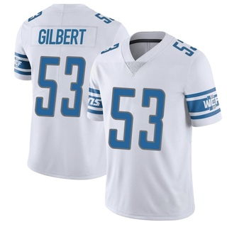 Limited DaRon Gilbert Men's Detroit Lions Vapor Untouchable Jersey - White