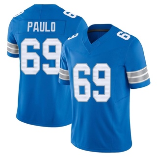 Limited Darrin Paulo Men's Detroit Lions Vapor F.U.S.E. 2nd Jersey - Blue