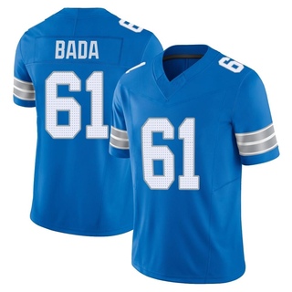 Limited David Bada Men's Detroit Lions Vapor F.U.S.E. 2nd Jersey - Blue