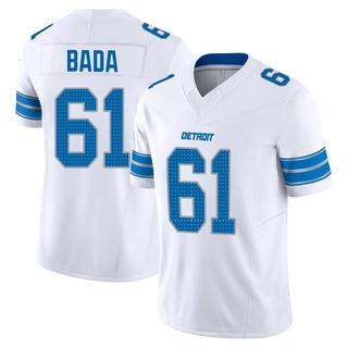 Limited David Bada Men's Detroit Lions Vapor F.U.S.E. 2nd Jersey - White