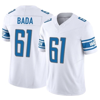 Limited David Bada Men's Detroit Lions Vapor F.U.S.E. Jersey - White