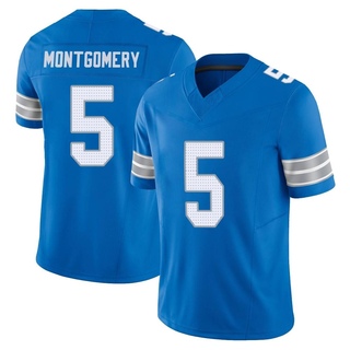 Limited David Montgomery Men's Detroit Lions Vapor F.U.S.E. 2nd Jersey - Blue