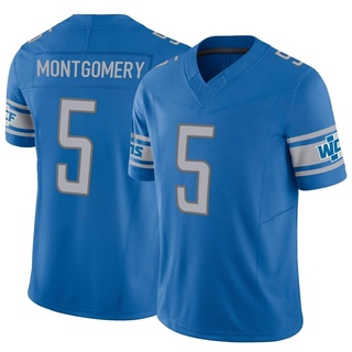 Limited David Montgomery Youth Detroit Lions Vapor F.U.S.E. Jersey - Blue