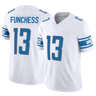 Limited Devin Funchess Men's Detroit Lions Vapor F.U.S.E. Jersey - White