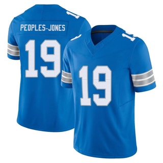 Limited Donovan Peoples-Jones Men's Detroit Lions Vapor F.U.S.E. 2nd Jersey - Blue