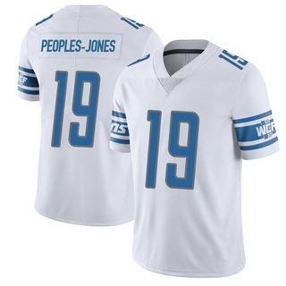 Limited Donovan Peoples-Jones Men's Detroit Lions Vapor Untouchable Jersey - White