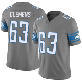 Limited Duke Clemens Men's Detroit Lions Silver Vapor F.U.S.E. Jersey