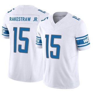 Limited Ennis Rakestraw Jr. Men's Detroit Lions Vapor F.U.S.E. Jersey - White