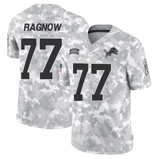 Limited Frank Ragnow Men's Detroit Lions 2024 Salute to Service Jersey - Arctic Camo