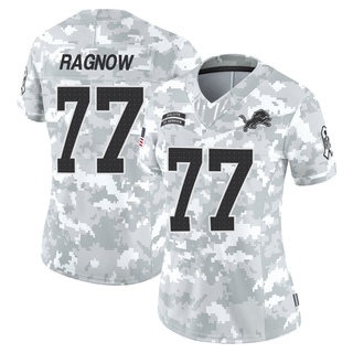 Limited Frank Ragnow Women's Detroit Lions 2024 Salute to Service Jersey - Arctic Camo