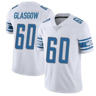 Limited Graham Glasgow Men's Detroit Lions Vapor Untouchable Jersey - White