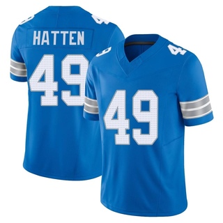 Limited Hogan Hatten Men's Detroit Lions Vapor F.U.S.E. 2nd Jersey - Blue