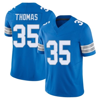 Limited Isaiah Thomas Men's Detroit Lions Vapor F.U.S.E. 2nd Jersey - Blue