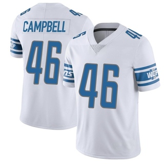 Limited Jack Campbell Men's Detroit Lions Vapor Untouchable Jersey - White