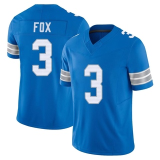 Limited Jack Fox Men's Detroit Lions Vapor F.U.S.E. 2nd Jersey - Blue