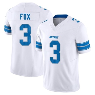 Limited Jack Fox Men's Detroit Lions Vapor F.U.S.E. 2nd Jersey - White