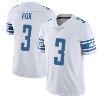 Limited Jack Fox Men's Detroit Lions Vapor Untouchable Jersey - White