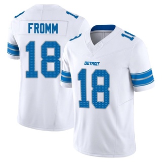 Limited Jake Fromm Men's Detroit Lions Vapor F.U.S.E. 2nd Jersey - White