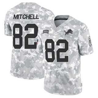 Limited James Mitchell Men's Detroit Lions 2024 Salute to Service Jersey - Arctic Camo