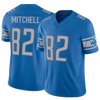 Limited James Mitchell Men's Detroit Lions Vapor F.U.S.E. Jersey - Blue