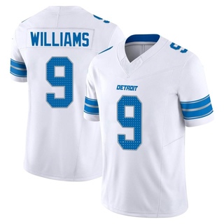 Limited Jameson Williams Men's Detroit Lions Vapor F.U.S.E. 2nd Jersey - White