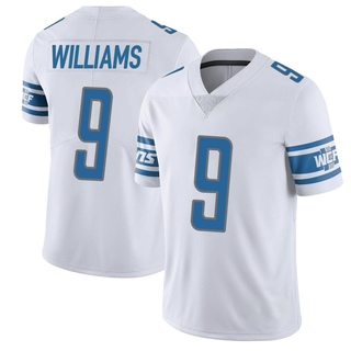 Limited Jameson Williams Men's Detroit Lions Vapor Untouchable Jersey - White