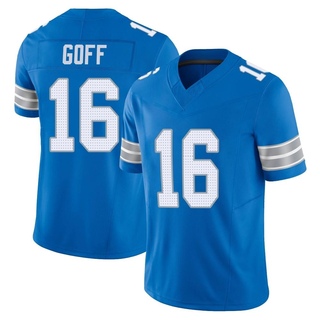 Limited Jared Goff Men's Detroit Lions Vapor F.U.S.E. 2nd Jersey - Blue