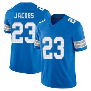 Limited Jerry Jacobs Men's Detroit Lions Vapor F.U.S.E. 2nd Jersey - Blue