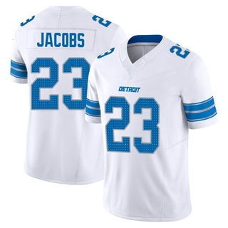 Limited Jerry Jacobs Men's Detroit Lions Vapor F.U.S.E. 2nd Jersey - White