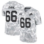 Limited Joe Dahl Men's Detroit Lions 2024 Salute to Service Jersey - Arctic Camo