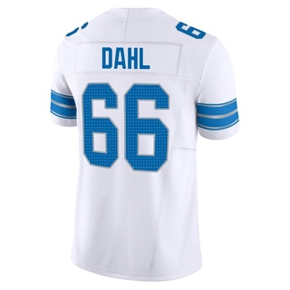 Limited Joe Dahl Men's Detroit Lions Vapor F.U.S.E. 2nd Jersey - White