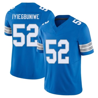 Limited Joel Iyiegbuniwe Men's Detroit Lions Vapor F.U.S.E. 2nd Jersey - Blue