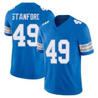 Limited Julian Stanford Men's Detroit Lions Vapor F.U.S.E. 2nd Jersey - Blue