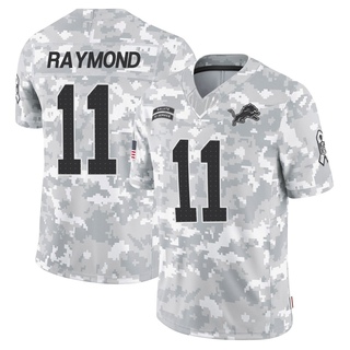 Limited Kalif Raymond Men's Detroit Lions 2024 Salute to Service Jersey - Arctic Camo