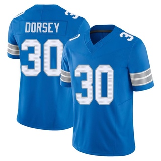 Limited Khalil Dorsey Men's Detroit Lions Vapor F.U.S.E. 2nd Jersey - Blue