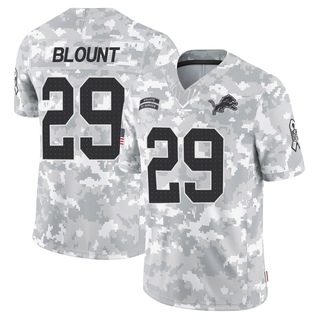 Limited LeGarrette Blount Youth Detroit Lions 2024 Salute to Service Jersey - Arctic Camo