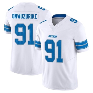 Limited Levi Onwuzurike Men's Detroit Lions Vapor F.U.S.E. 2nd Jersey - White