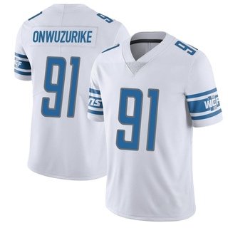 Limited Levi Onwuzurike Men's Detroit Lions Vapor Untouchable Jersey - White