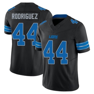 Limited Malcolm Rodriguez Men's Detroit Lions Alternate Vapor F.U.S.E. 2nd Jersey - Black